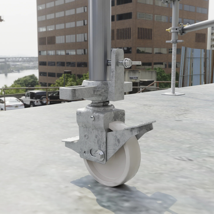 Adjustable Scaffolding Caster Wheel With Brake