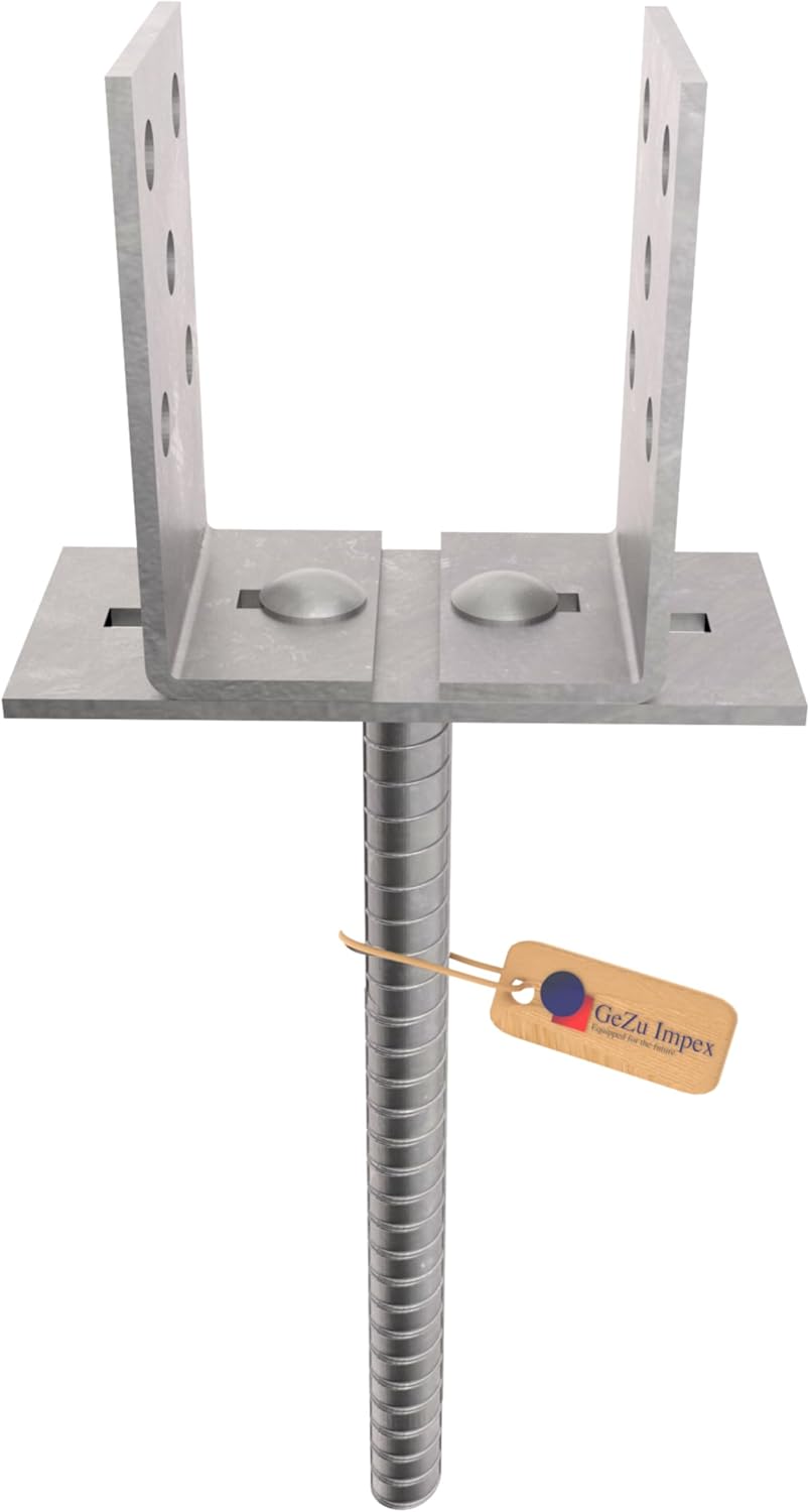 Adjustable Width U Post Support with TMT Rod
