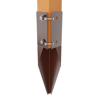 Swift Abrazadera Espuela de Reparación 75x75mm Revestimiento en Polvo