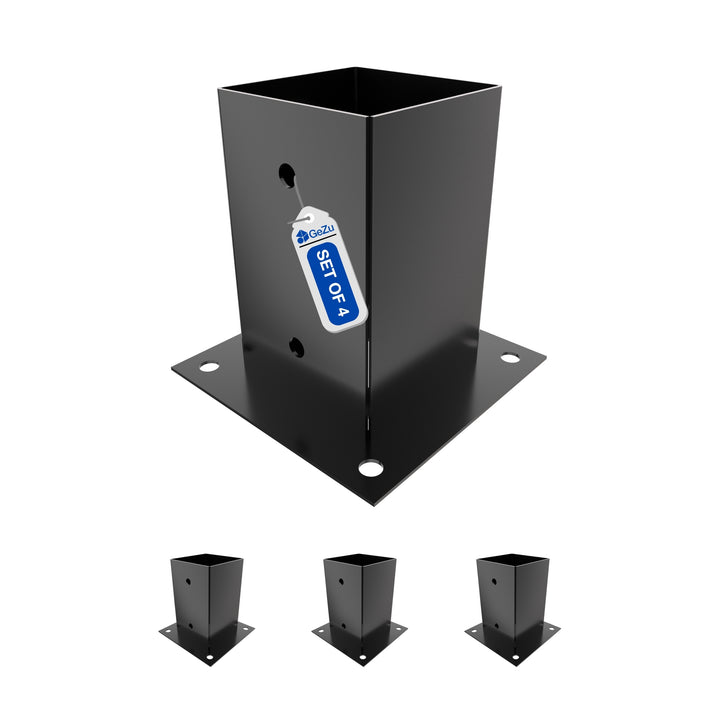 Réglable Support de Poteau e à Boulonner Bundle