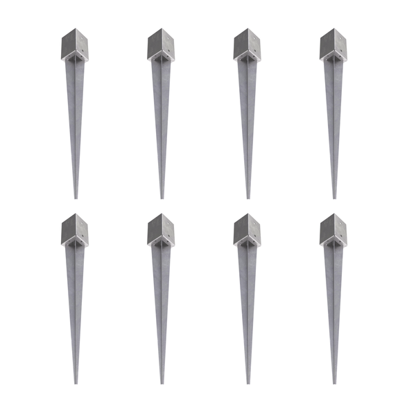 Drive In Fence Post Spikes 91 x 91mm – Pack of 8
