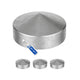 Fence Post Cap | Round Pyramid Bundle