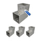 2-Way Post Connector L Shape | Pergola Corner Bracket Bundle