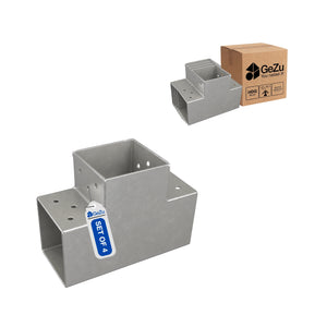3-Way Post Connector T Shape, Pergola Corner Bracket Bundle