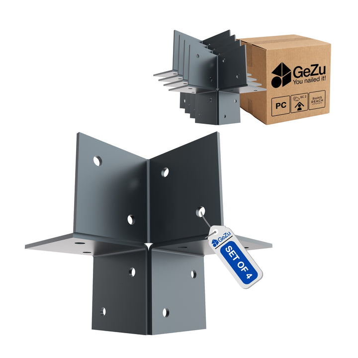 Pergola 3-Vägs Hörnbeslag Bundle