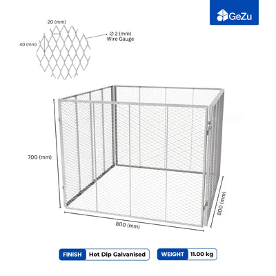 Square Mesh Garden Composter