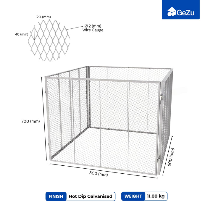Square Mesh Garden Composter