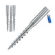 Jordskrue til runde stolper (spiral) Bundle