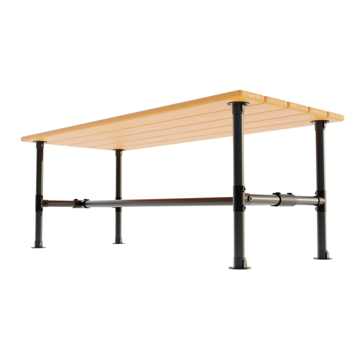 Kit de cadre de table – 42 cm, noir avec longue bride en T