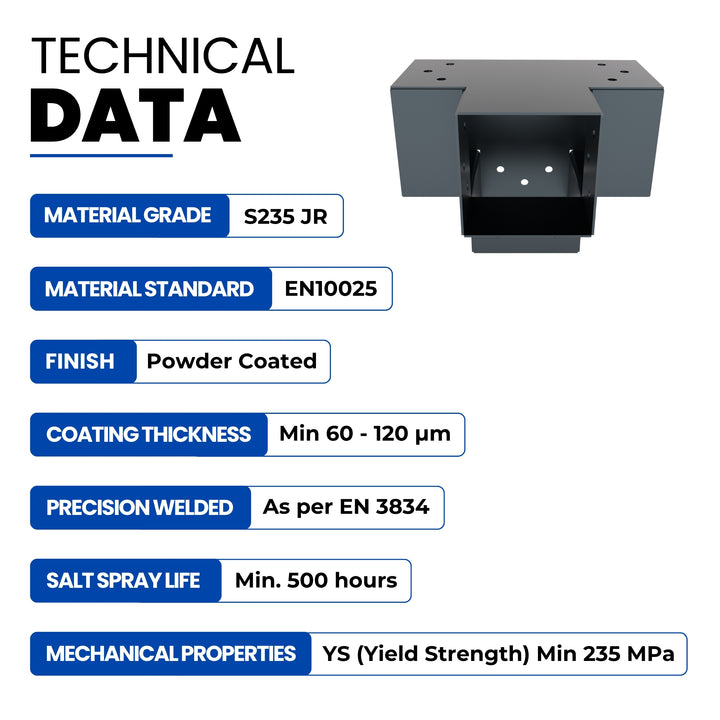 Pergola Bracket | Post Connectors T