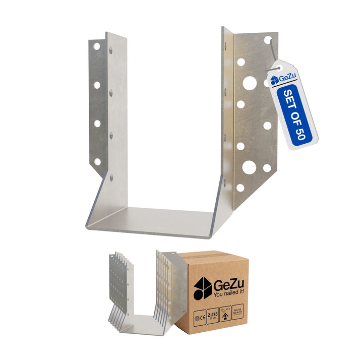 Joist hanger beam shoe type A, external flange, pack of 50 - detail view 2