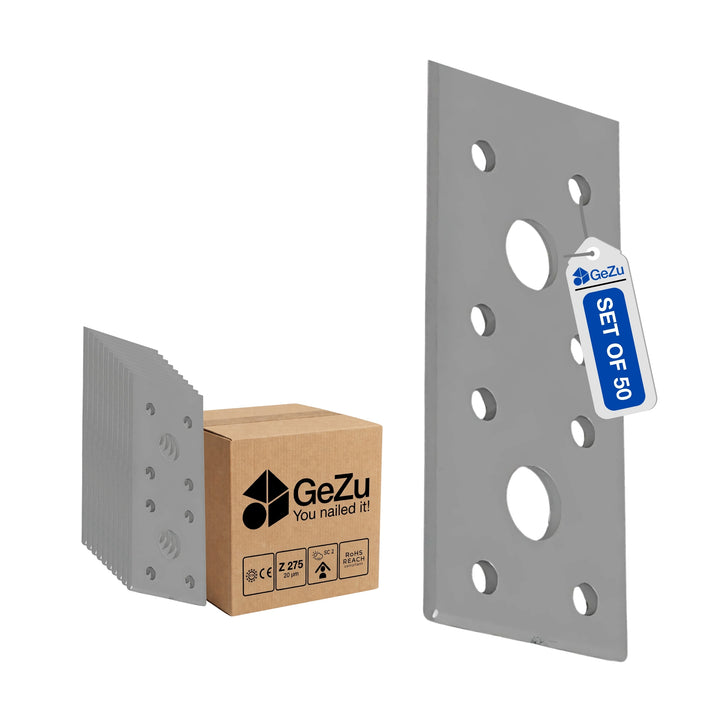 Flat Connector Plate, Joining Mending Plate – Pack of 50 - detail view 1