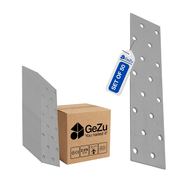 Perforated wood connector plate – Pack of 50 - detail view 1
