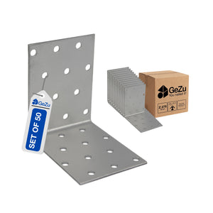 Perforated right angle bracket, pack of 50 - detail view 4