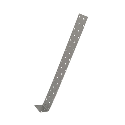 Flat steel anchor for concrete