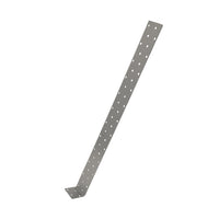 Flat steel anchor for concrete