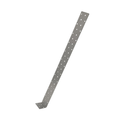 Flat steel anchor for concrete