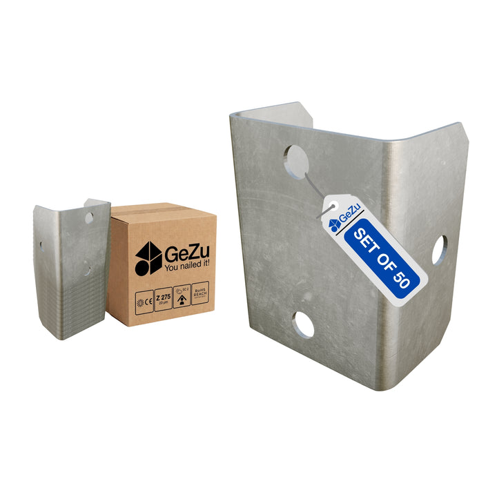 Fence panel trellis U clip - 35 x 1.5 mm - Gezu Impex