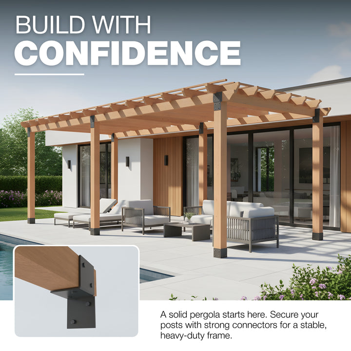 Pergola Väggfäste 