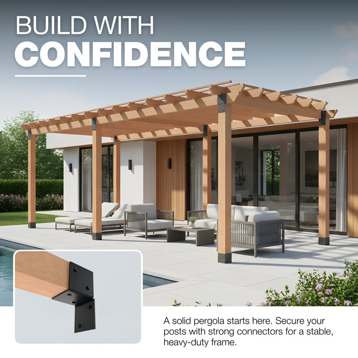 Pergola Väggfäste 