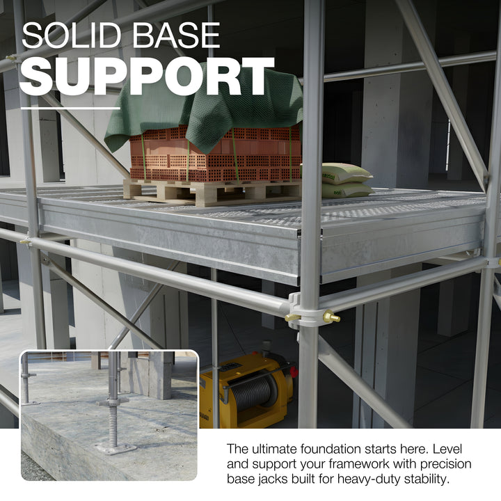 Adjustable Scaffold Base Screw Jack