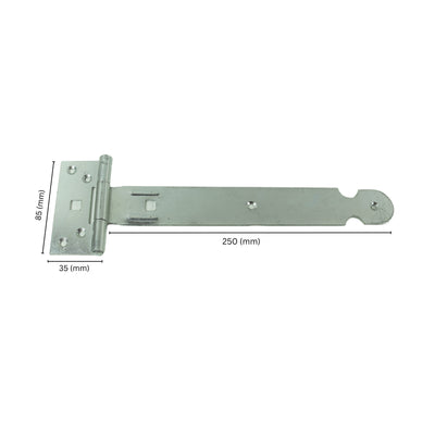 T-Hengsel Kraftig Utførelse | T-Hinge for Port og Dør