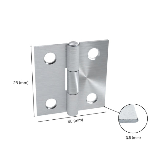 Bisagra de acero con rodamiento de bolas para puertas 