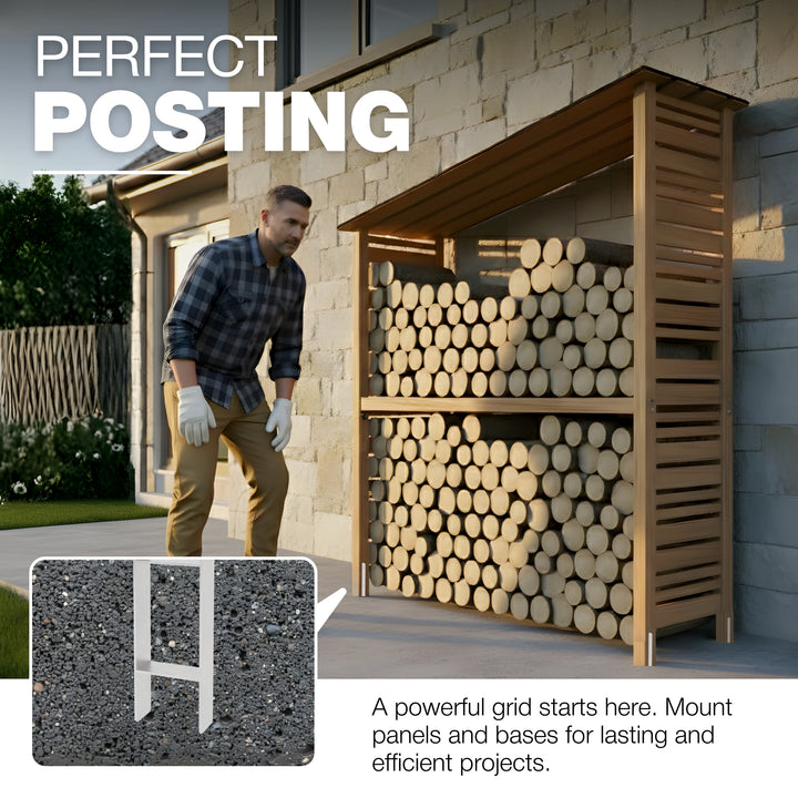 H Post Anchor | Post Support