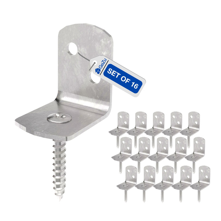 Équerre pour clôture bois avec Bundle
