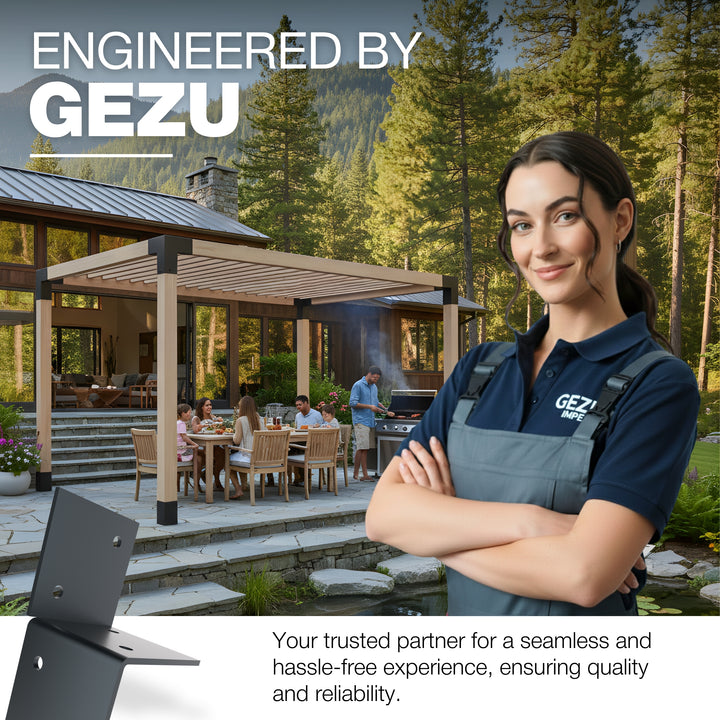 Pergola Väggfäste 