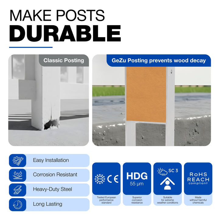 H Post Anchor | Post Support