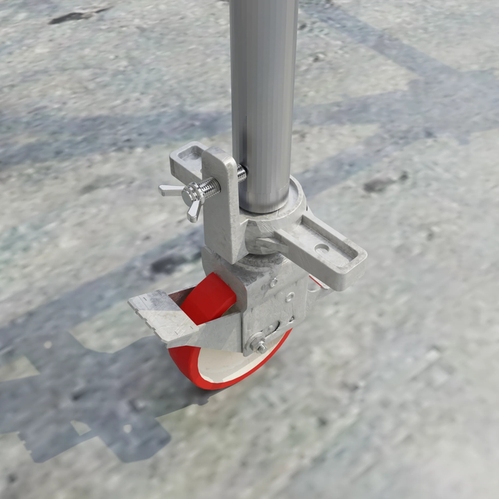Adjustable Scaffolding Caster Wheel With Brake