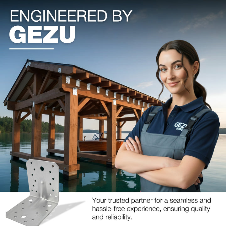 Angle bracket with rib
