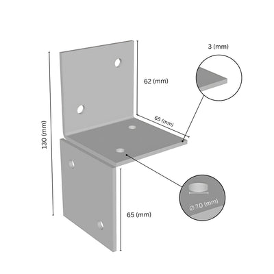Wall Pergola Bracket | Post Connectors