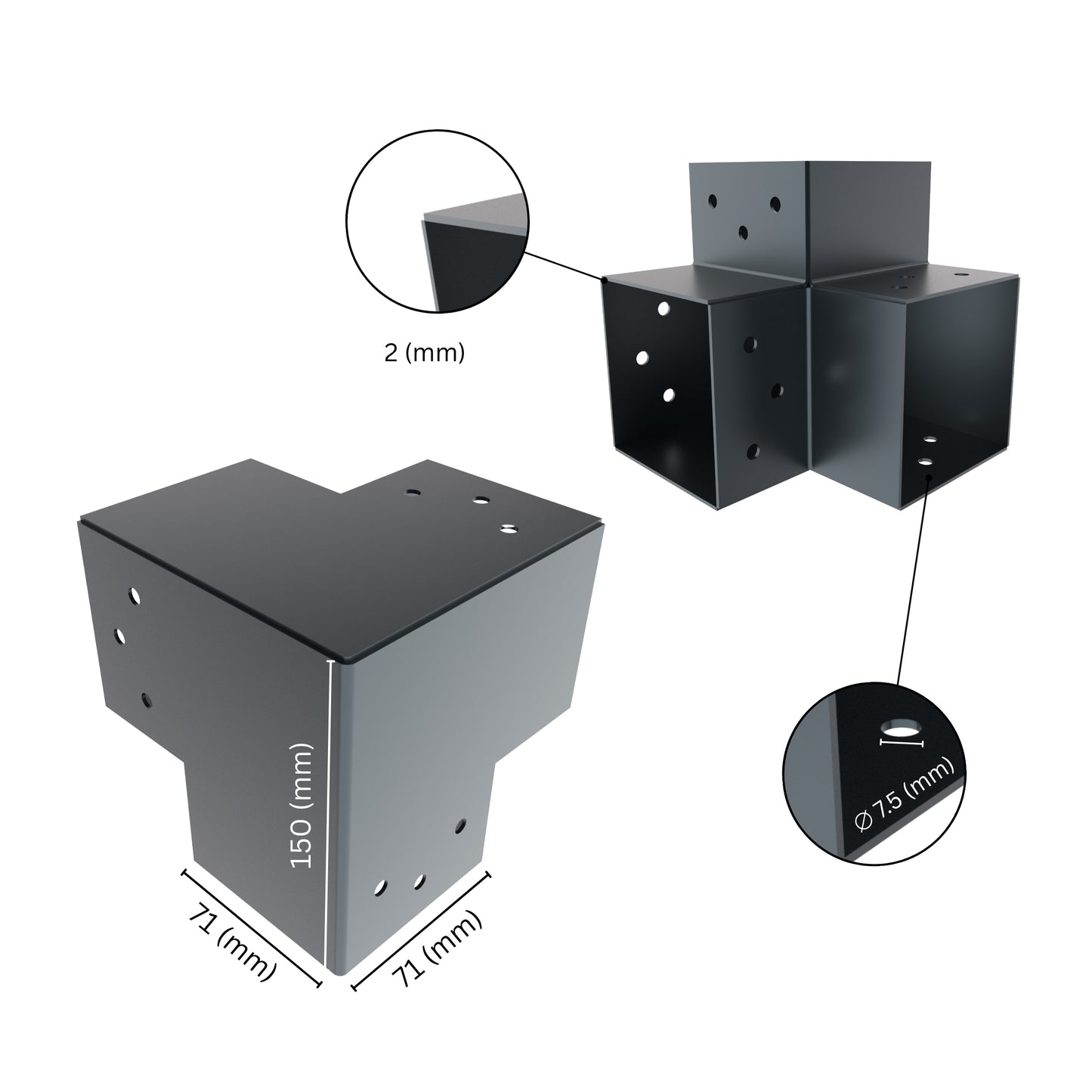 Conector de Poste Y