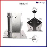 Swift Clamp Bolt Down Post Support
