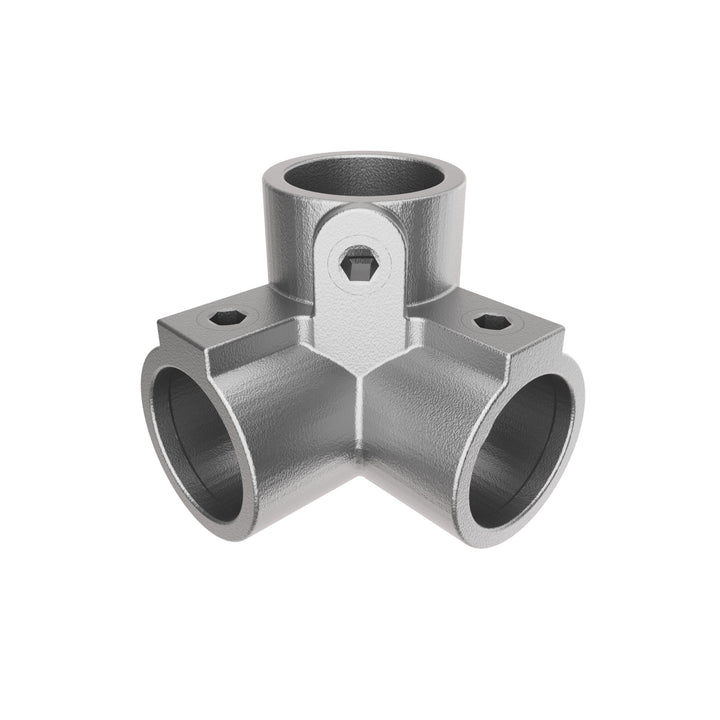 90 Degree 3 Way Corner Elbow Tube Clamp
