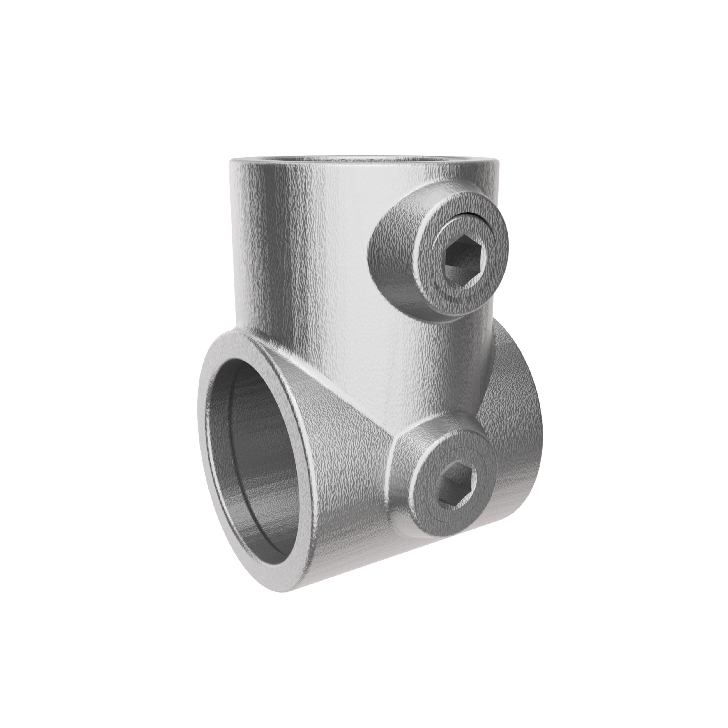Short tee tube clamp