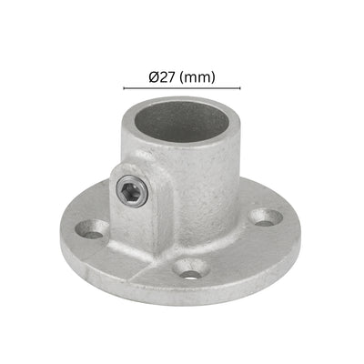 Wall Plate Tube Clamp
