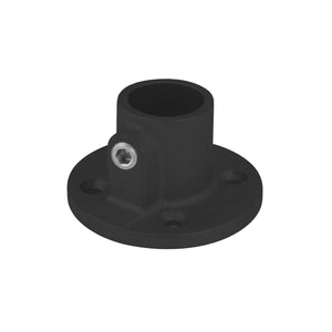 Base Plate Tube Clamp Black