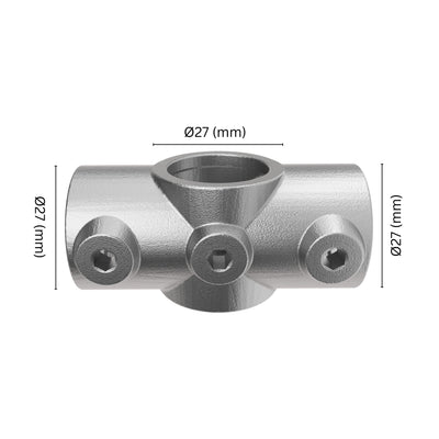 2 Socket Cross Tube Clamp