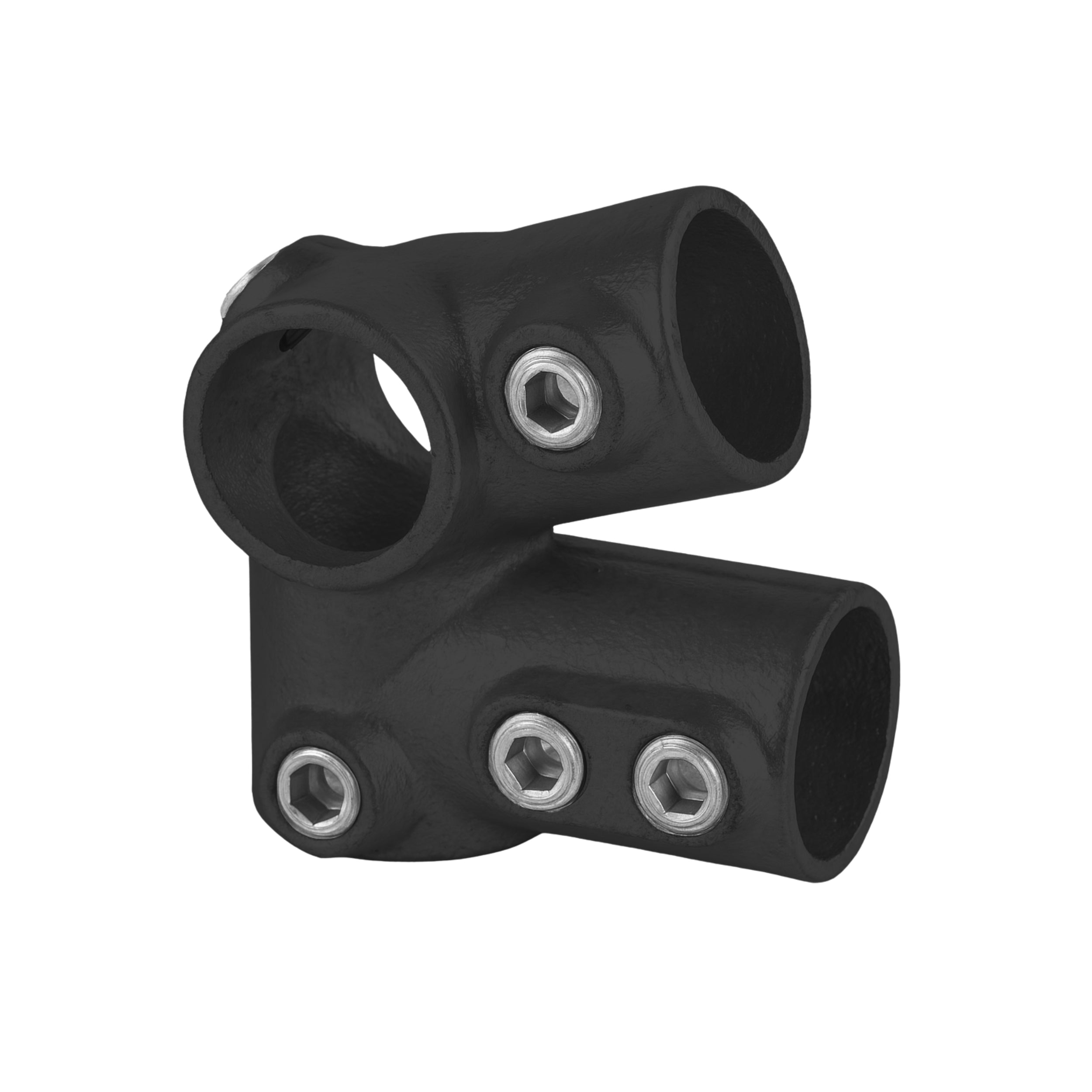 27½° Eaves Fitting Key Clamp Black