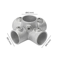 4 Way Cross Tube Clamp