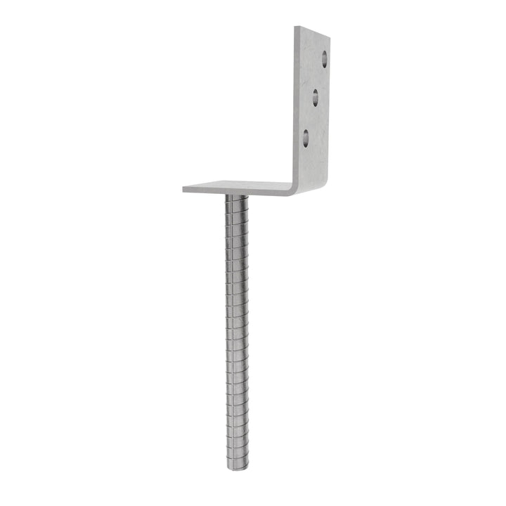 Concrete post anchor L shape 