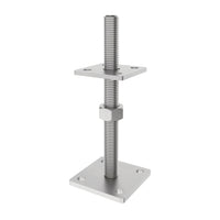 Bolt down height adjustable post support