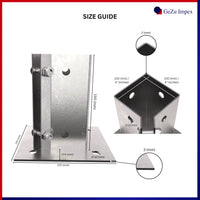Swift Clamp Bolt Down Post Support