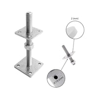 Bolt down height adjustable post support