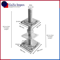 M24, Height upto 250 mm / Hot Dip Galvanised