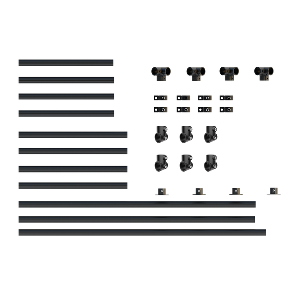 Table Frame Kit – Ø27 mm, Black
