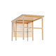 Kit de structure pour carport à monter soi-même